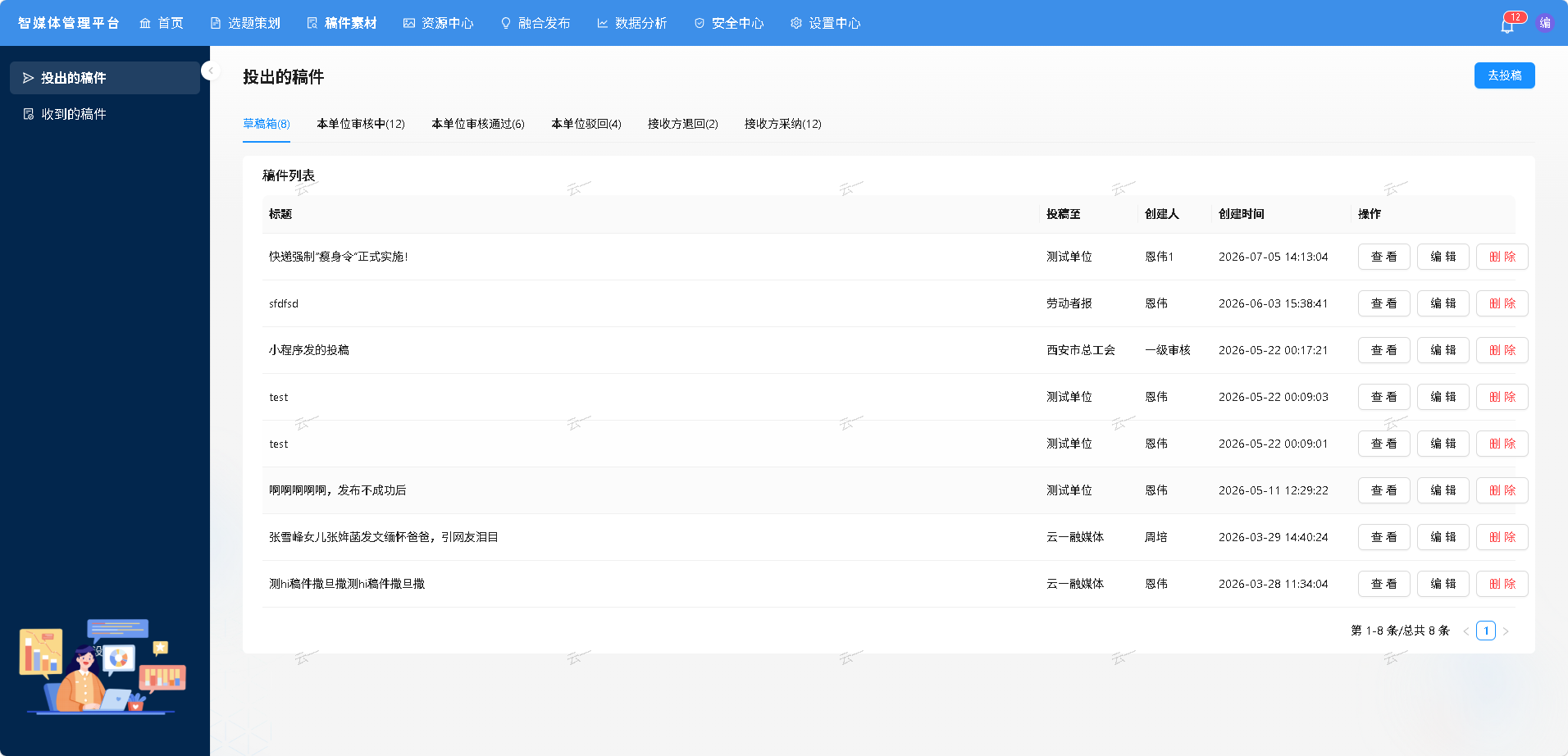 稿件采编